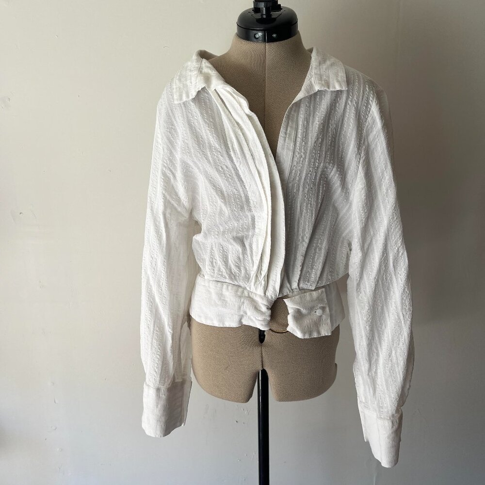 Jacquemus La Chemise Pietro Cotton Blouse